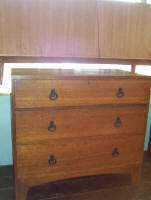 Heal & Son oak chest of drwers furniture