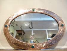 Liberty Copper mirror Arts & Crafts