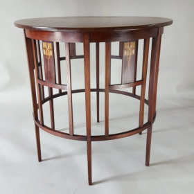 Art Nouveau table J S Henry